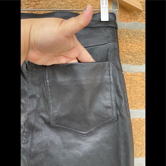 Lovers + Friends Leather Kick Flare leather pants small - Picture 11 of 14
